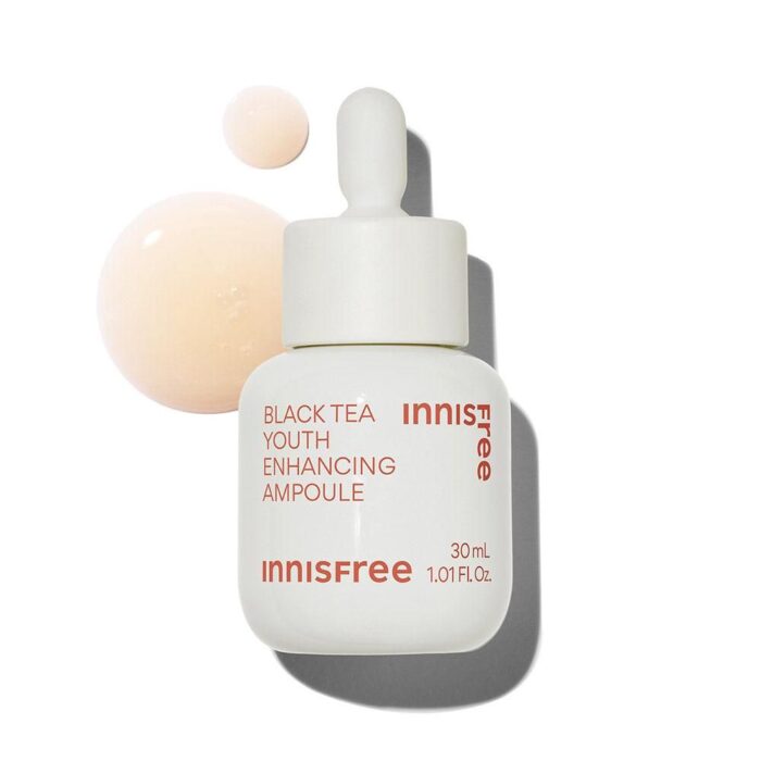 innisfree New Black Tea Youth Enhancing Ampoule 30ml - EmpressKorea