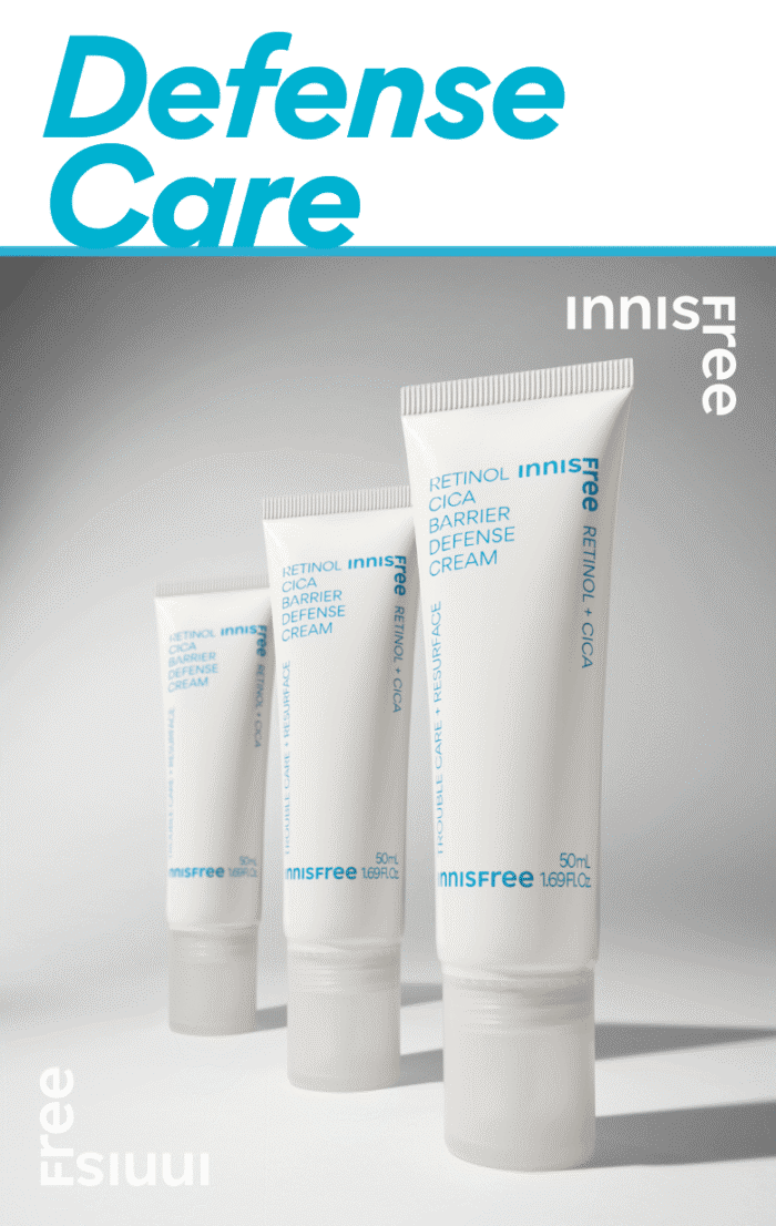 innisfree Retinol Cica Barrier Defense Cream 50ml - EmpressKorea