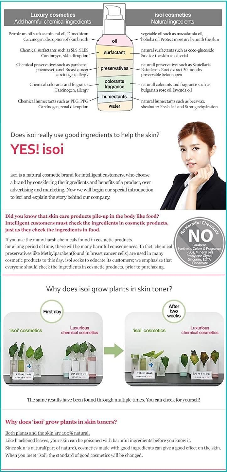 isoi ACNI Dr. 1st Control Tonic 130ml - natural moisturizing toner, for acne-prone and sensitive skin - EmpressKorea