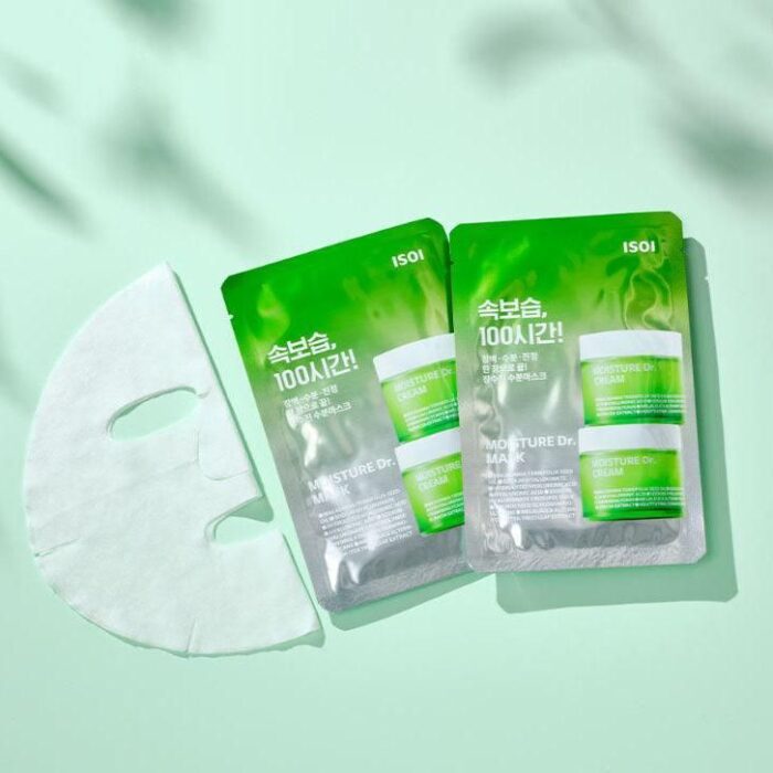 isoi Moisture Dr. Cream Mask Sheet 22ml*10EA - EmpressKorea
