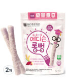 BOBSNU Edison Long-Pung Organic Brown Rice Cookies 30g*2pack