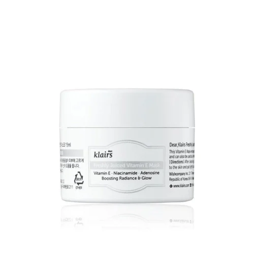 klairs Freshly Juiced Vitamin E Mask 90ml - EmpressKorea