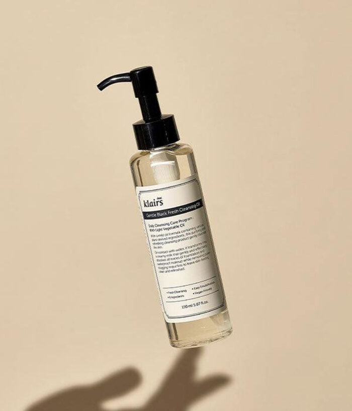 klairs Gentle Black Fresh Cleansing Oil 150ml - EmpressKorea