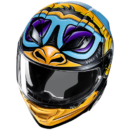 HJC F71 MONKEY DJ MC23 Helmet