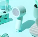 BAREUNSOO Travel Mini Shower Head+Right Filter 2p Set