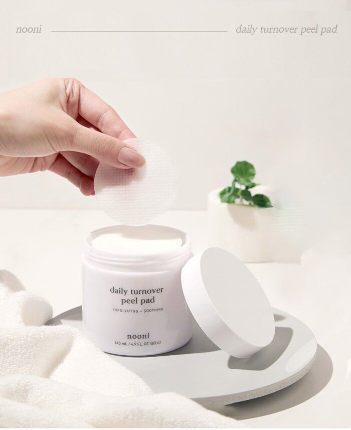 nooni Daily Turnover Peel Pad 80pads 145ml - EmpressKorea