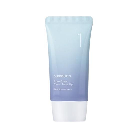 numbuzin No.1 Pure Glass Clean Tone Up SPF 50+ PA++++ 50ml - EmpressKorea