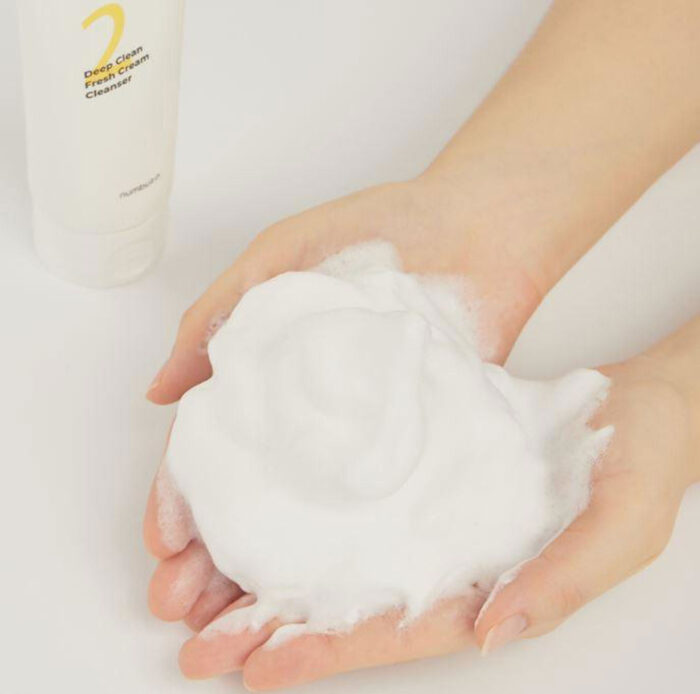 numbuzin No.2 Deep Clean Fresh Cream Cleanser 120ml - EmpressKorea