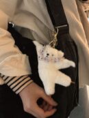 objet213 Ballet White Bear Keyring - EmpressKorea
