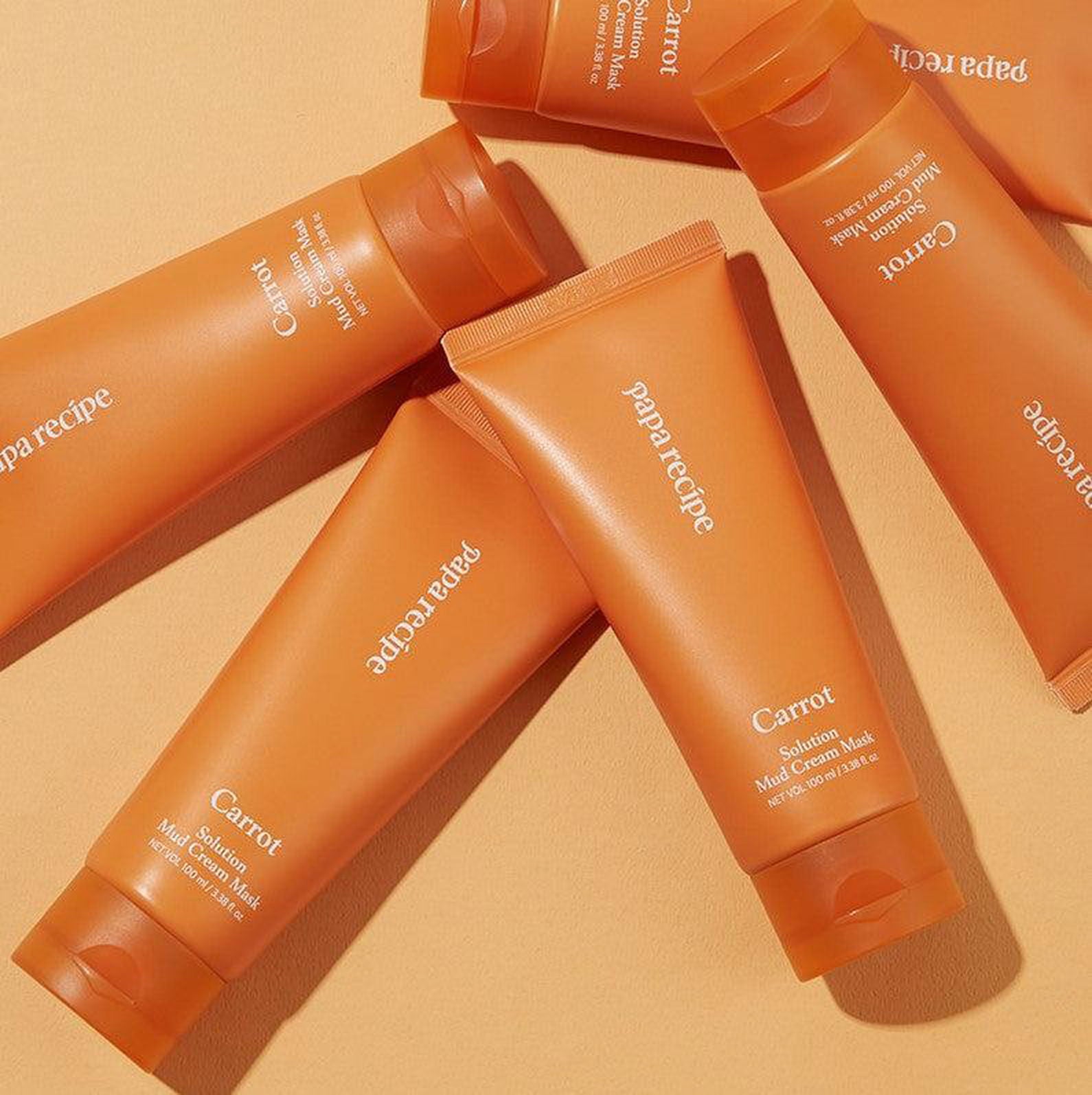 papa recipe Carrot Solution Mud Cream Mask 100ml - EmpressKorea