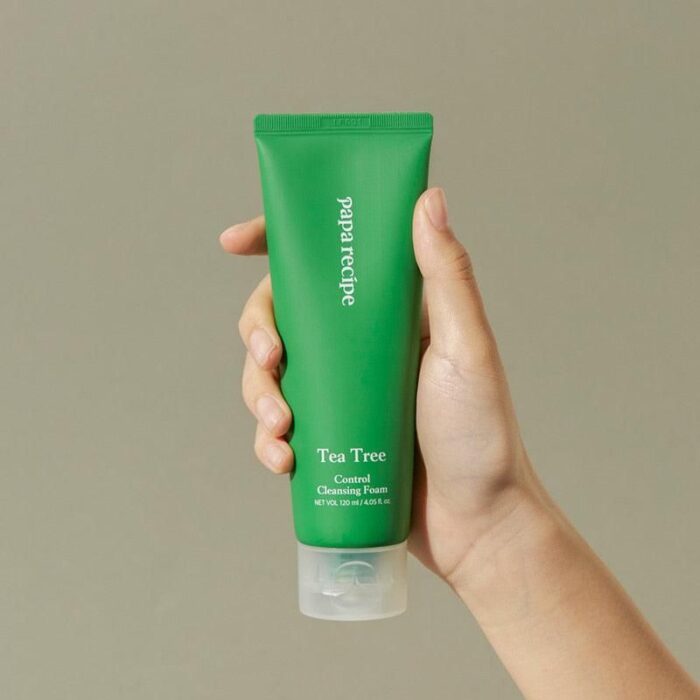 papa recipe Tea Tree Control Cleansing Foam 120ml - EmpressKorea