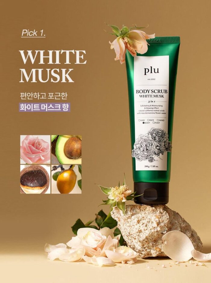 plu Body Scrub Original  200ml - EmpressKorea