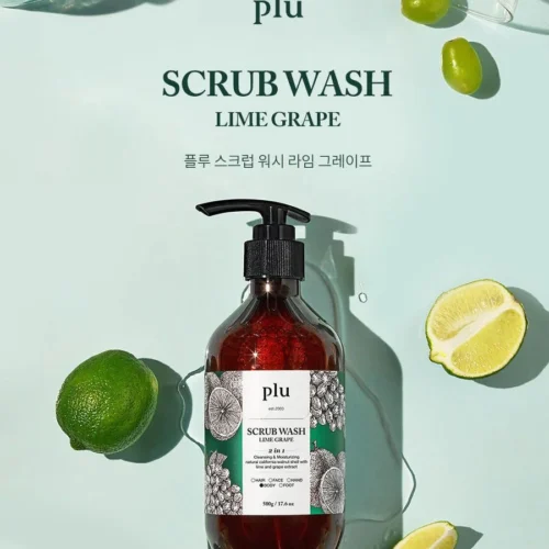 plu Scrub Wash Lime Grape 500g - EmpressKorea