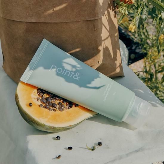 point& Calming Vege Mugwort Scrub Foam 150g - EmpressKorea