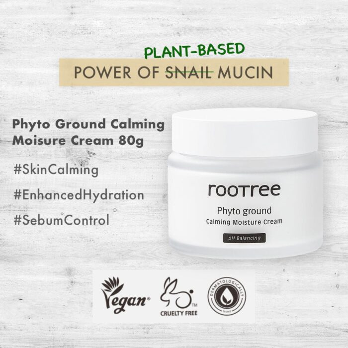 rootree Phyto Ground Calming Moisture Cream 80g - EmpressKorea
