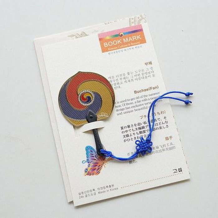 sov Traditional Souvenir Metal Bookmark Bookmark Cultural Property - EmpressKorea