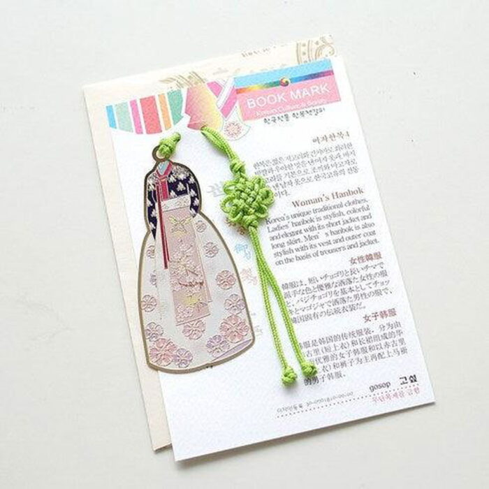 sov Traditional Souvenir Metal Bookmark Bookmark Cultural Property - EmpressKorea