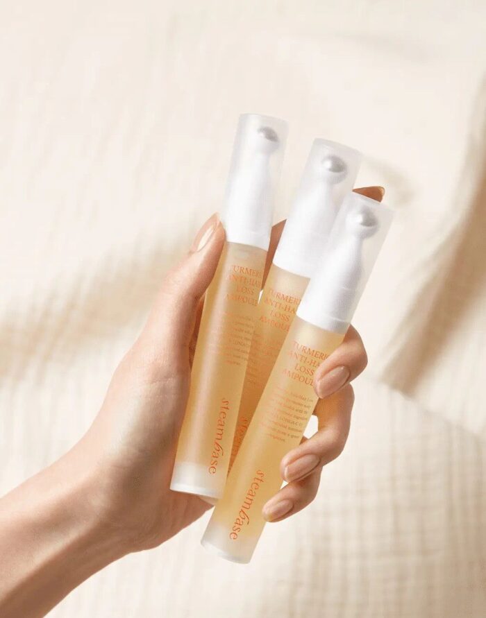 steambase Turmeric Anti Hair Loss Ampoule 15ml - EmpressKorea