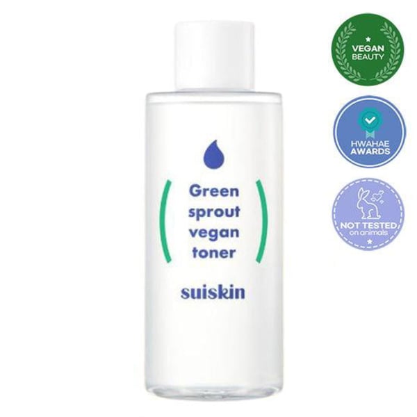 suiskin Green Sprout Vegan Toner 200ml - EmpressKorea