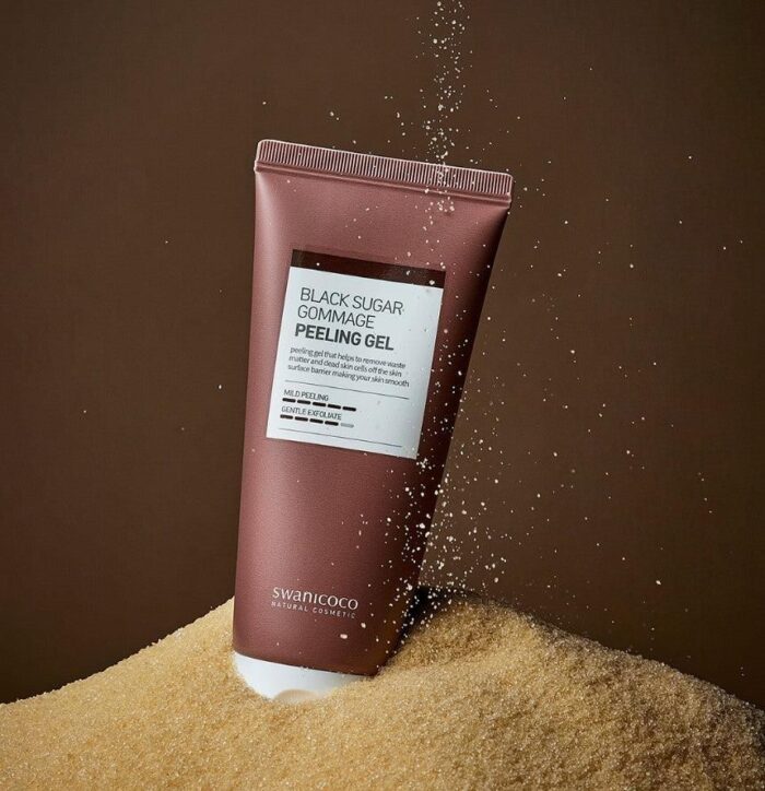 swanicoco Black Sugar Gommage Peeling Gel 100ml - EmpressKorea