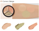 the SAEM Cover Perfection Triple Pot Concealer (2 Colors) 4.5g - EmpressKorea