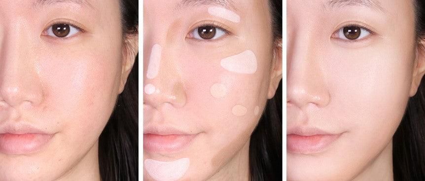 the SAEM Cover Perfection Triple Pot Concealer (2 Colors) 4.5g - EmpressKorea