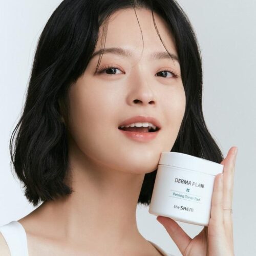 the SAEM Derma Plan Peeling Toner Pad 130ml 70EA - EmpressKorea