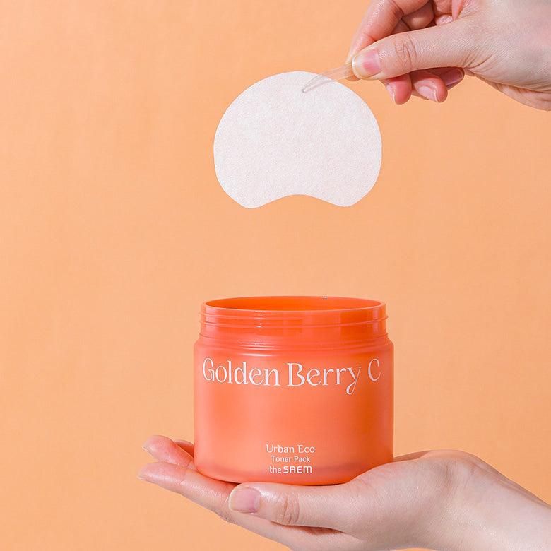 the SAEM Urban Eco Golden Berry C Toner Pack 230ml 50EA - EmpressKorea