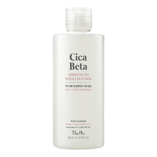 the phi Cica Beta Ampoule To Foam Cleanser 200ml - EmpressKorea