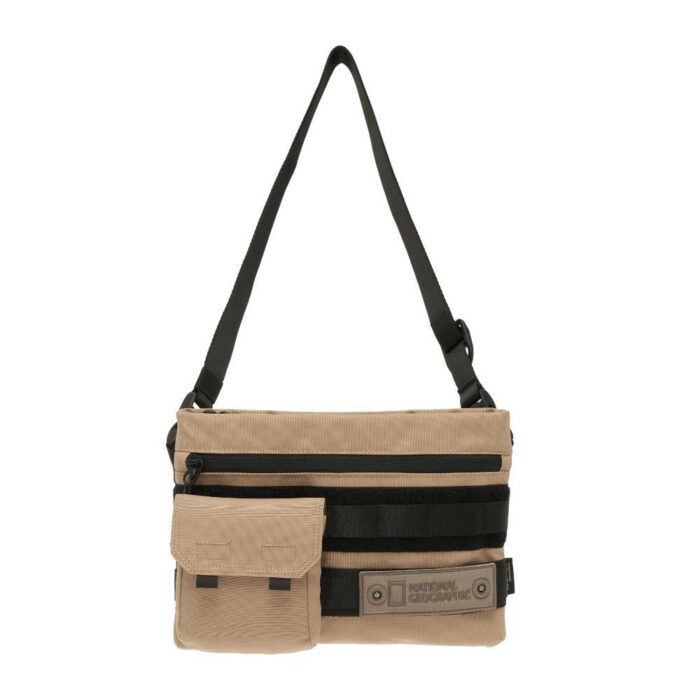 National Geographic N243ACR920 Field Engineered Crossbody Bag Beige - Image 2