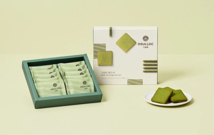 OSULLOC Green Tea Langue de Chat 10g x 10ea - Image 5