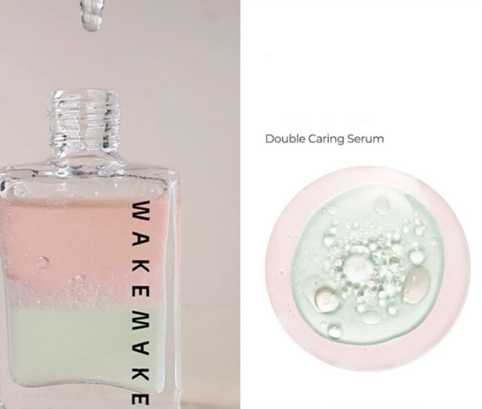 WAKEMAKE Strong Growth Double Caring Serum 10g - Image 2