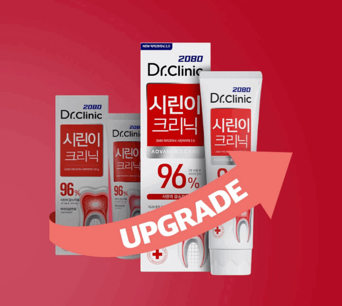2080 Dr.Clinic Toothpaste 140g - Image 3