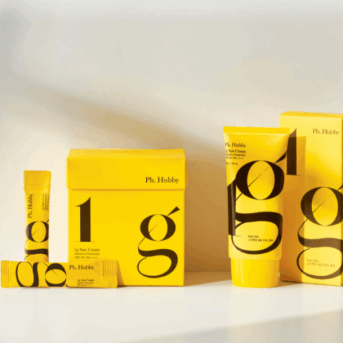 Ph. Hubby 1 Gram Suns Cream Intensive Protection Stick SPF50+ PA++++ 1g*50sticks/Tube 50g
