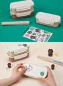 LocknLock Daily Line Friends Cotton 3-Tier Lunch Box