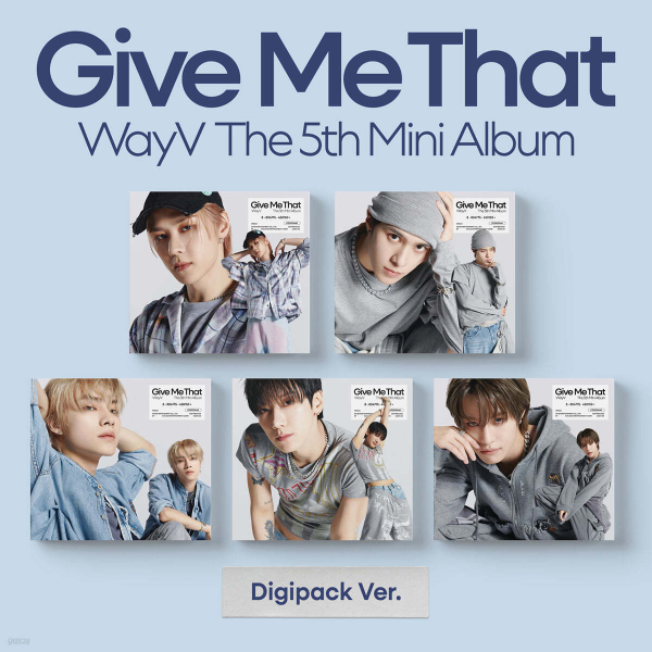 WayV - 5th Mini Album : GIVE ME THAT [Digipack Ver.] [Random]
