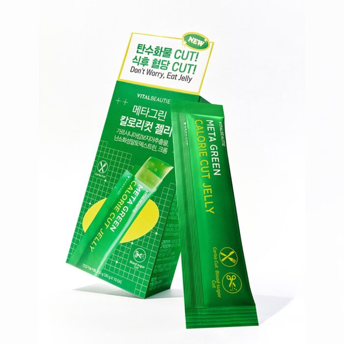 VITALBEAUTIE Meta Green Calorie Cut Jelly 10pcs