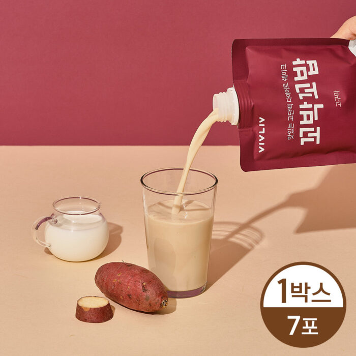 VIVLIV Kkobak Kkobab Protein Shake 40g*7packs - Image 6