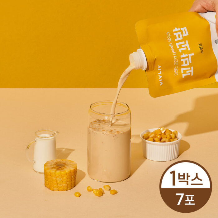 VIVLIV Kkobak Kkobab Protein Shake 40g*7packs - Image 2