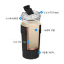 LocknLock Metro Cafe Ceramic Tumbler 500ml