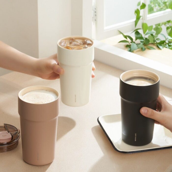 LocknLock Metro Cafe Ceramic Tumbler 500ml - Image 2