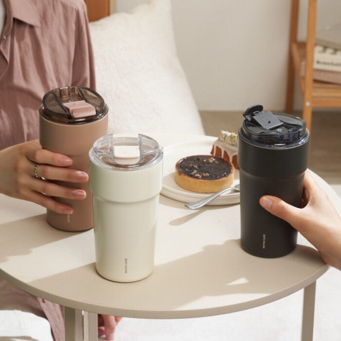 LocknLock Metro Cafe Ceramic Tumbler 500ml - Image 3