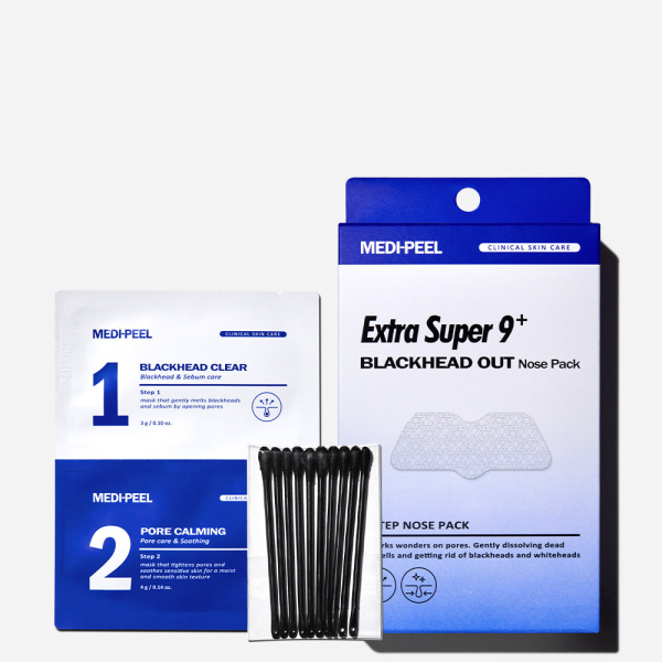 MEDI-PEEL Extra Super 9+ Blackhead Out Nose Pack 8 Sheets