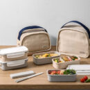 LocknLock Daily Cotton Dosilock Set - Rectangular 3-Tier