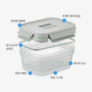 LocknLock Stackable Containers Set (500ml 2P + 2.7L 1P)