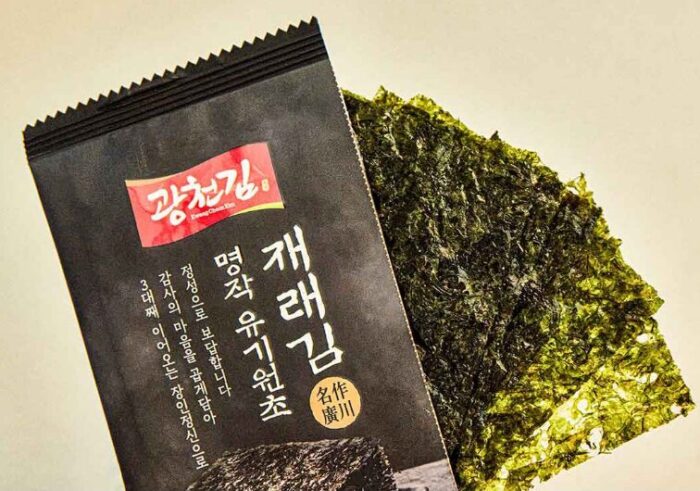 Traditional Seaweed Organic Seasoned Seaweed 4.5g*30pack - Image 3