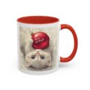 Merry and bright Accent Coffee Mug (11, 15oz)