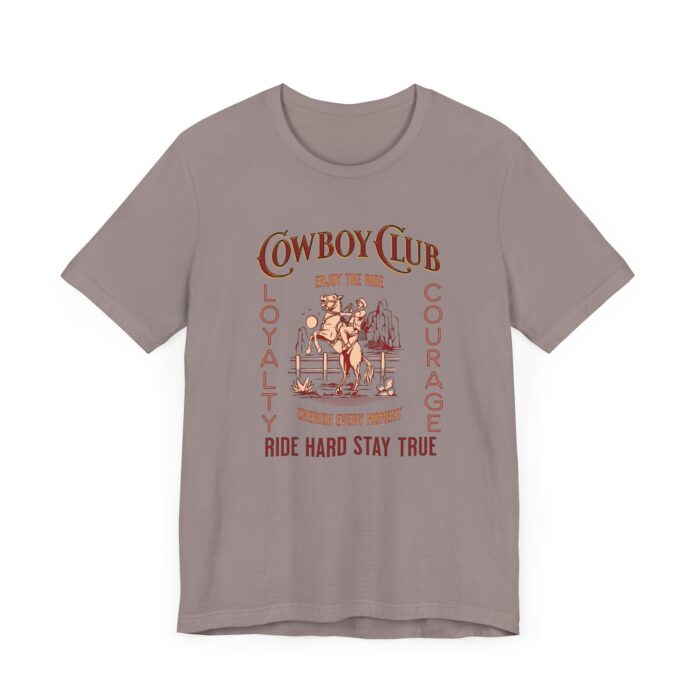 Cowboy club Unisex Jersey Short Sleeve Tee - Image 7