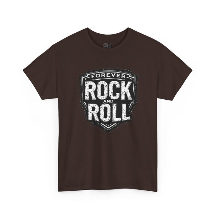 Rock & Roll Unisex Heavy Cotton Tee - Image 3