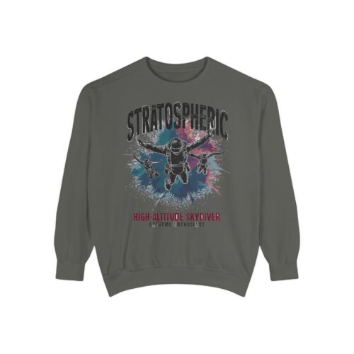 "meta_description": "Discover the comfort of the Sky Diver Unisex Sweatshirt. Luxurious garment-dyed design.",